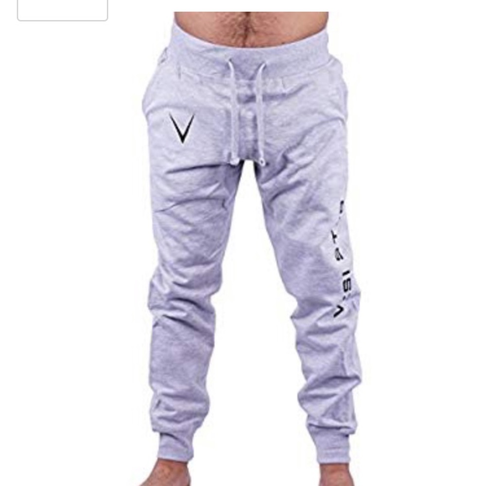Iight gray men’s joggers vesi star